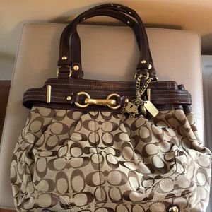 Authentic Brown Coach bag